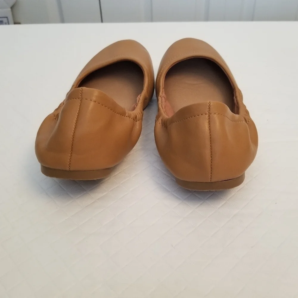 TORRID Women's Scrunch Ballet Flat Taupe Size 6 (WW) 19445333